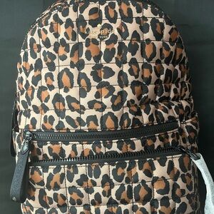 Kate Spade Spotted Leopard Backpack NWT